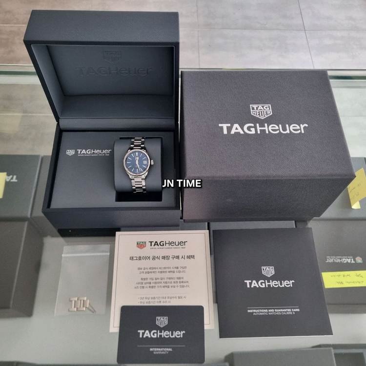 태그호이어 까레라 칼리버 9 여성용 28mm 청판 WAR2419(2020년식) 이미지