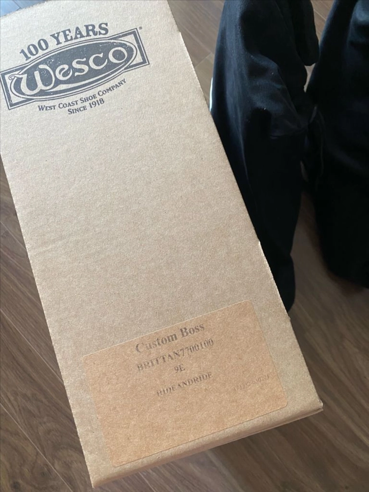 웨스코 부츠 Wesco Boss 엔지니어부츠 이미지