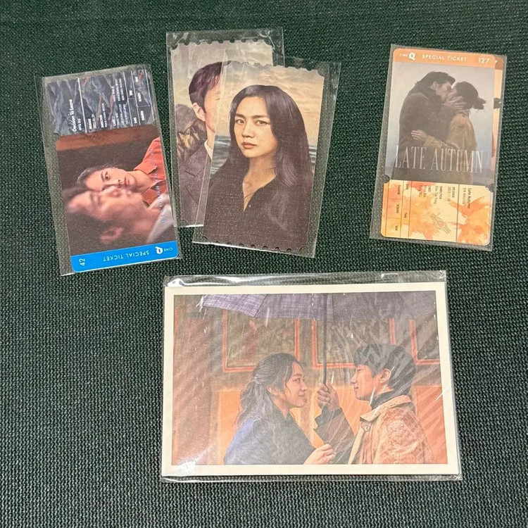 헤어질 결심 오리지널티켓 오티 스페셜티켓 필름마크포스터 박찬욱탕웨이영화 이미지