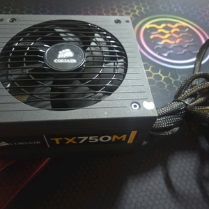 케세어 750w TX750M 파워서플라이 이미지