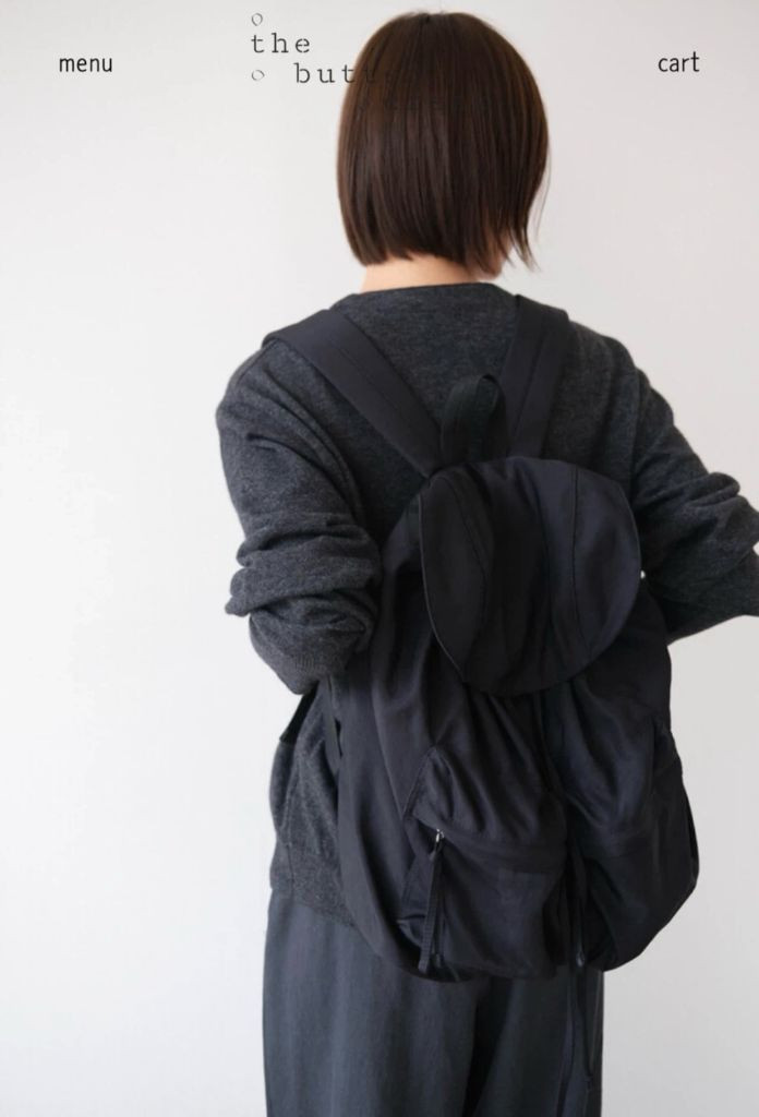 더버터크림 Pocket string backpack (제작 백팩) 이미지