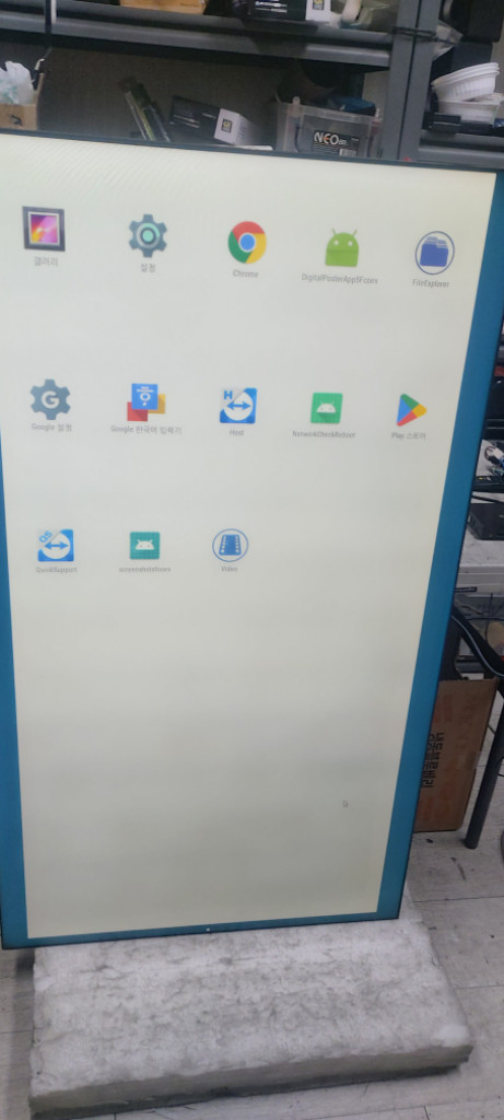 삼성55인치 비디오월용 중고패널 이미지