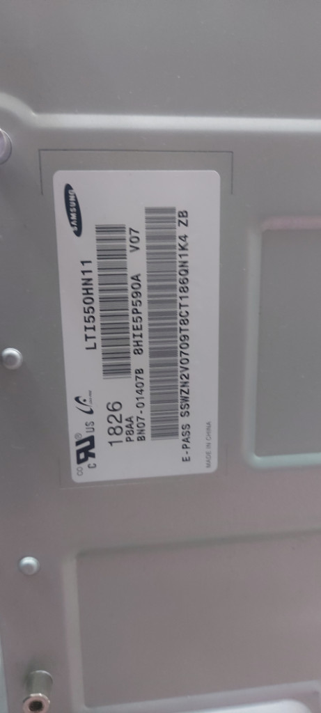 삼성55인치 비디오월용 중고패널 이미지