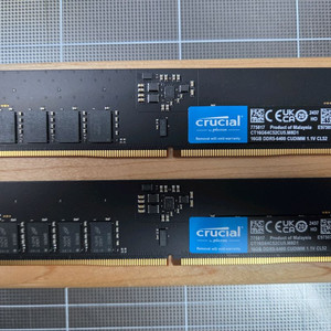 (가격내림)마이크론 Crucial DDR5-6400 CL52 (16GB x2) 데스크탑램 아스크텍 국내정품 이미지