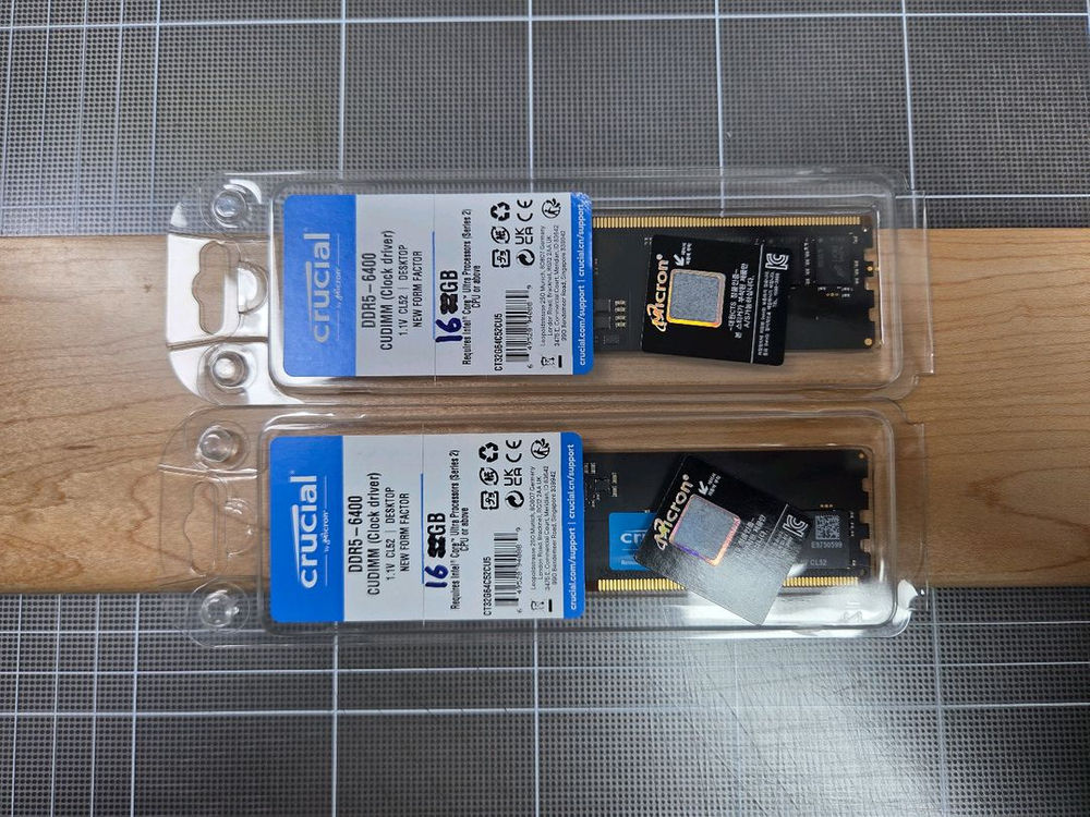 (가격내림)마이크론 Crucial DDR5-6400 CL52 (16GB x2) 데스크탑램 아스크텍 국내정품 이미지