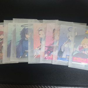 블루아카이브 웨하스 포토카드 일괄 이미지