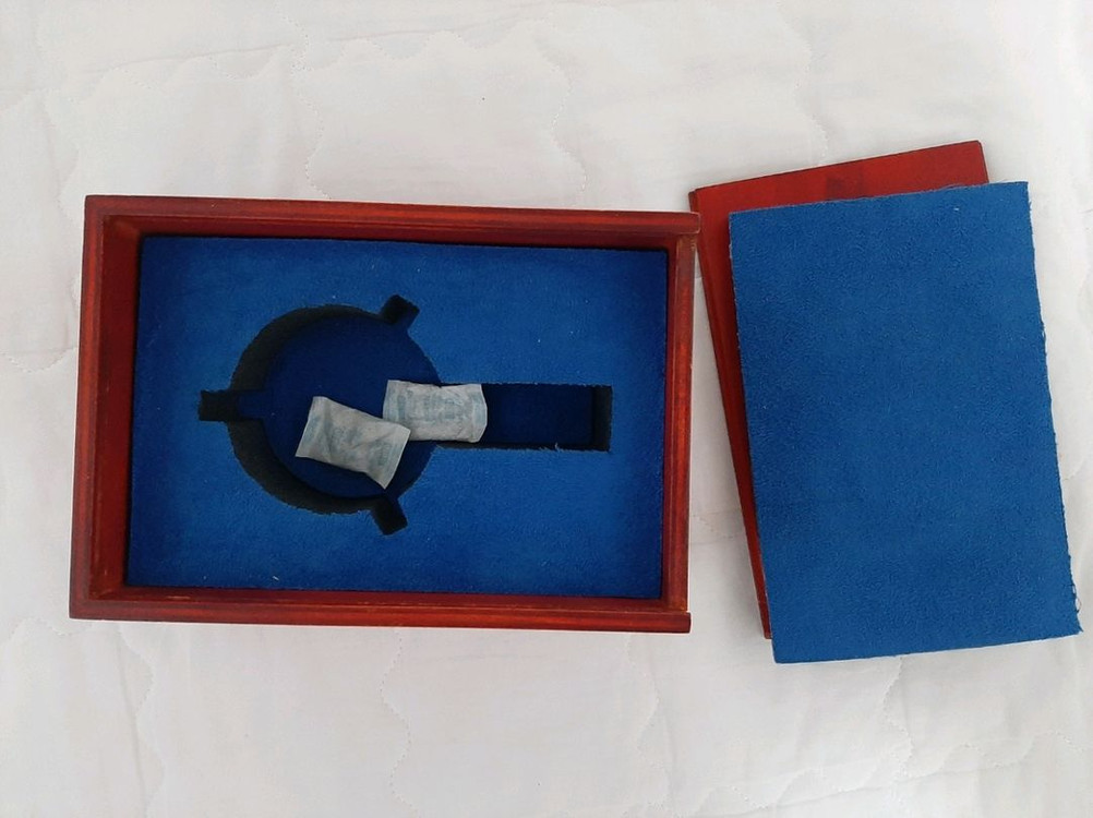 블루 BLUE CAP 마이크캡슐케이스 우드케이스 팝니다 이미지