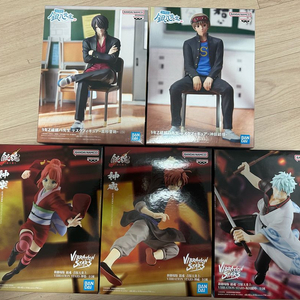 은혼 카무이 카구라 긴토키 요시와라 염상 삼젯 소고 신스케 피규어 이미지