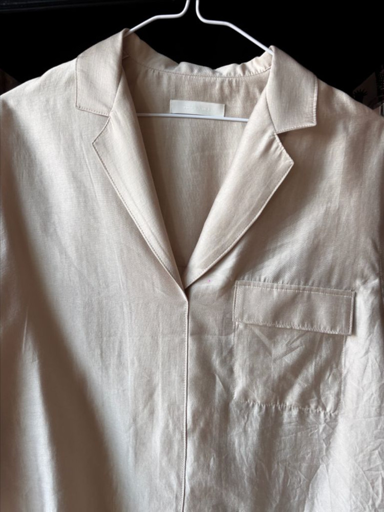 미착용) 베이지 블라우스 이미지