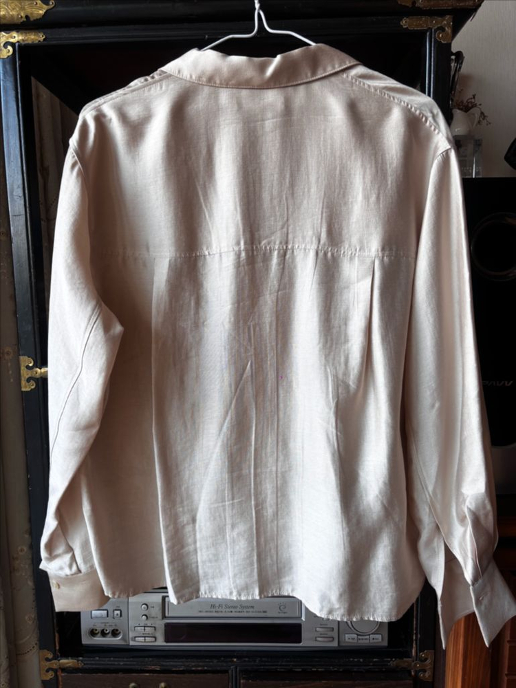 미착용) 베이지 블라우스 이미지