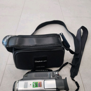삼성전자 캠코더 고전 상태매우좋음 충전기 빼고 단풍 가방 구성품 이미지