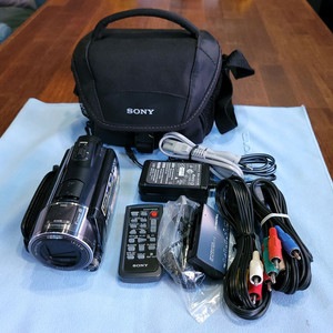 소니 HDR-CX550 디지탈 캠코더. 이미지