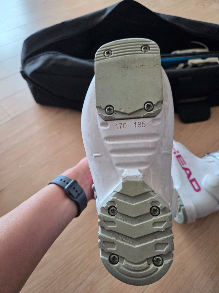 주니어 아동 스키 풀세트. 이미지