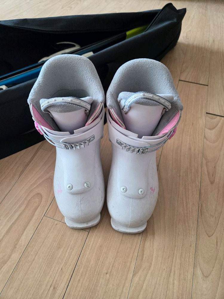 주니어 아동 스키 풀세트. 이미지