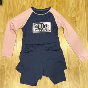 레노마 여아 래쉬가드 세트 80사이즈 생존수영 이미지