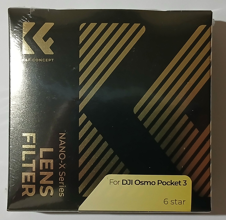 K&F Concept DJI 오즈모 포켓 3용 마그네틱 크로스 스타 필터 (새상품) AGC Glass (2701) 이미지