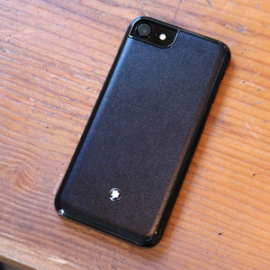 아이폰7 케이스 구매합니다. 몽블랑, 정품 블랙 가죽 이미지