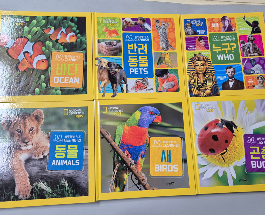 내셔널지오그래픽 블루래빗 키즈 사전 책 이미지