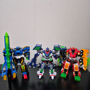 (택포)미니특공대 브이 레전드킹 장난감 일괄 이미지