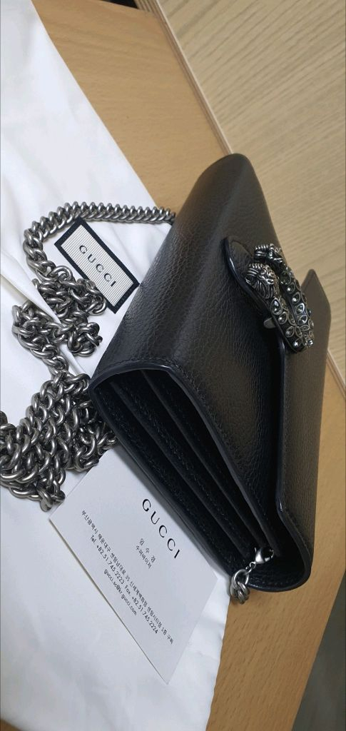 구찌 디오니소스 크로스백 정품S급(영수증O)프라다루이비통디올고야드샤넬셀린느보테가생로랑버버리발렌시아가가방 이미지