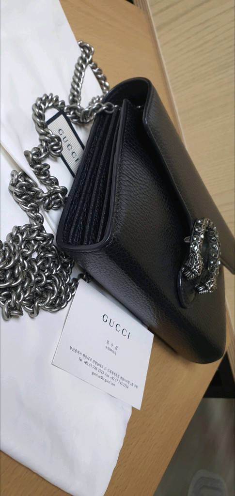 구찌 디오니소스 크로스백 정품S급(영수증O)프라다루이비통디올고야드샤넬셀린느보테가생로랑버버리발렌시아가가방 이미지