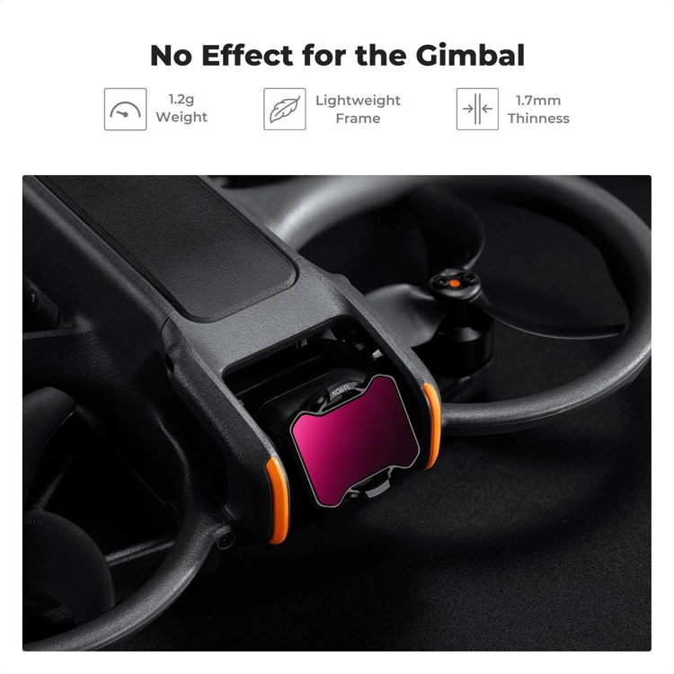 K&F Concept DJI 아바타 2 (Avata) 드론용 ND/PL 2in1 필터 키트 (새상품) 2295 이미지