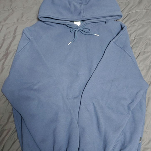 제멋 로그 오버핏 기모 후드 네이비 이미지