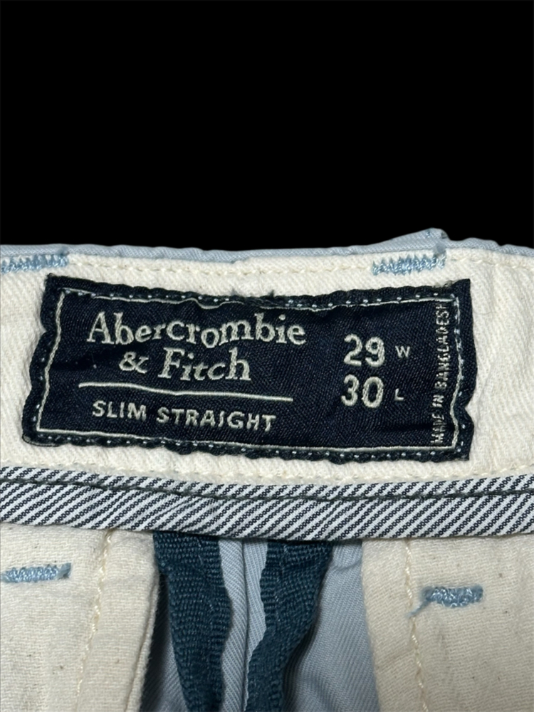 아베크롬비 앤 피치 슬림 스트레이트 바지 외--2