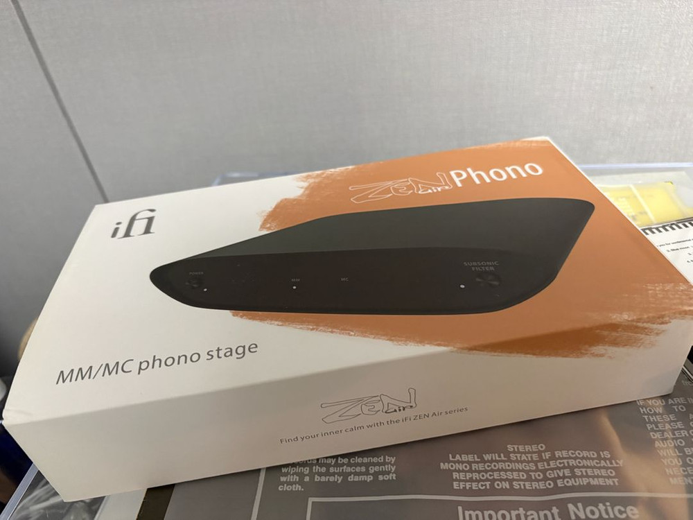 ifi 포노 앰프 이미지