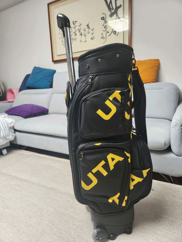 국내무료배송 골프백 캐디백 트롤리 바퀴형 ( 말본 어뉴 어메이징크리 이미지