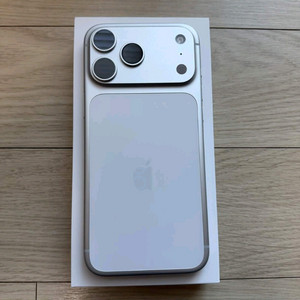 아이폰 17 프로 맥스 256GB 실버 자급제