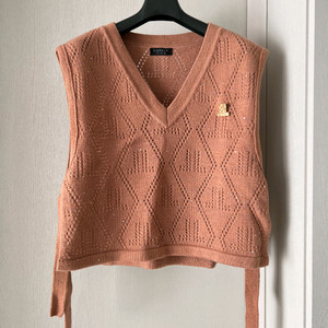 랑방컬렉션 캐시미어 조끼(브로치 세트)