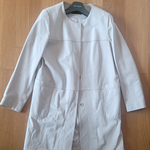 씨티지 아이보리 양가죽자켓