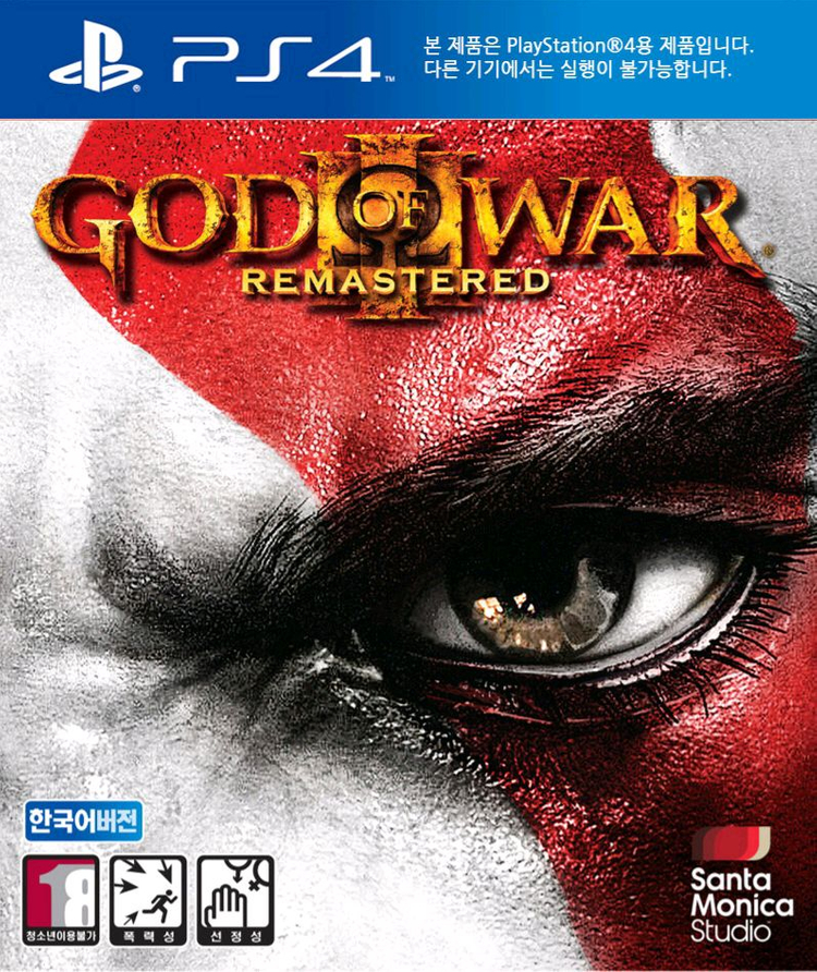 PS4 (미개봉 새제품) 갓오브워3 리마스터 한글 팜 ps5 플스4 플스5 크레토스 제우스 이미지