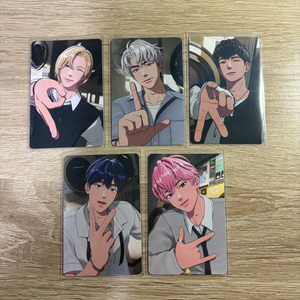 플레이브 카쿠렌보 유니버셜 손가락 미공포 포토카드 포카 이미지