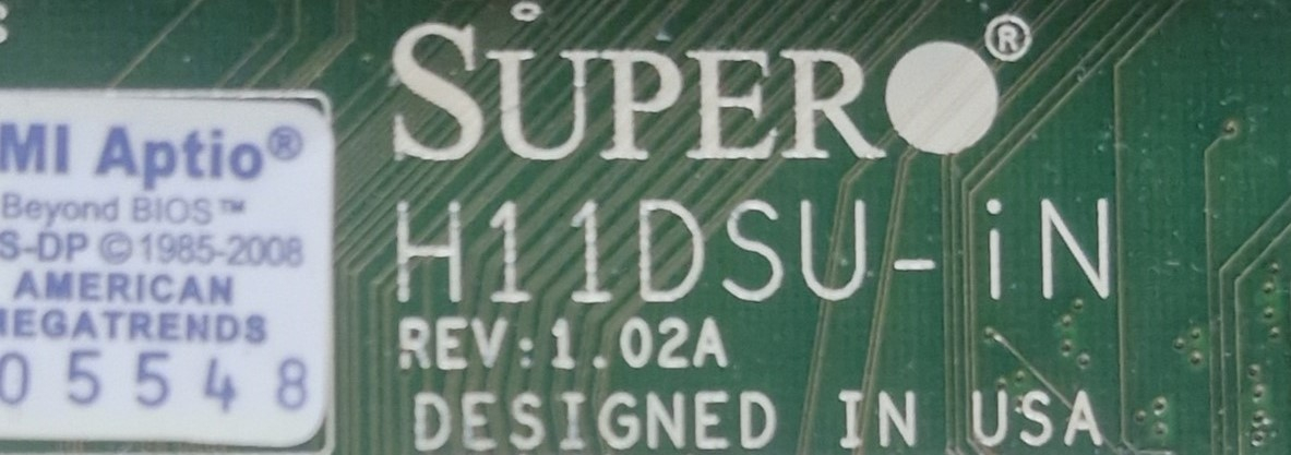 수퍼마이크로 H11DSU-iN 2U서버 2x EPYC 7451 이미지