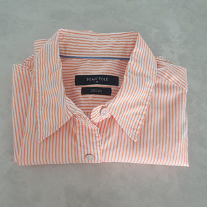 빈폴 여성 스트라이프 셔츠 슬림핏