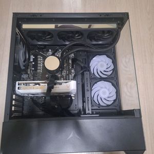 라이젠7500f RTX5060 32GB게이밍 PC 본체 컴퓨터 이미지