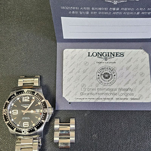 론진 하이드로콘퀘스트39mm 오토매틱 이미지