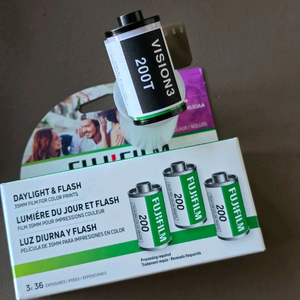 후지필름 200 컬러 필름 3롤 + Vision3 200T 이미지