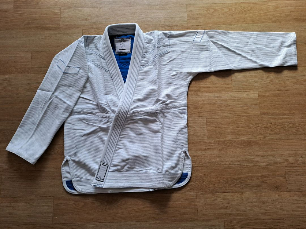 새상품) 하이퍼플라이 아이콘 화이트 주짓수 도복 이미지