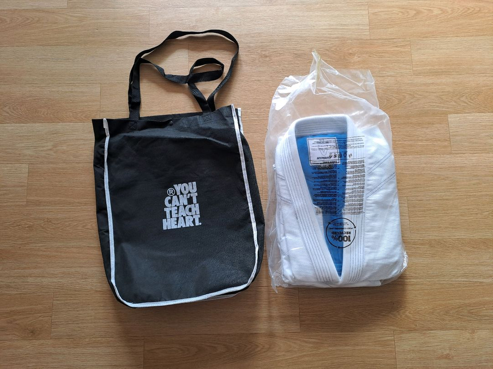 새상품) 하이퍼플라이 아이콘 화이트 주짓수 도복 이미지