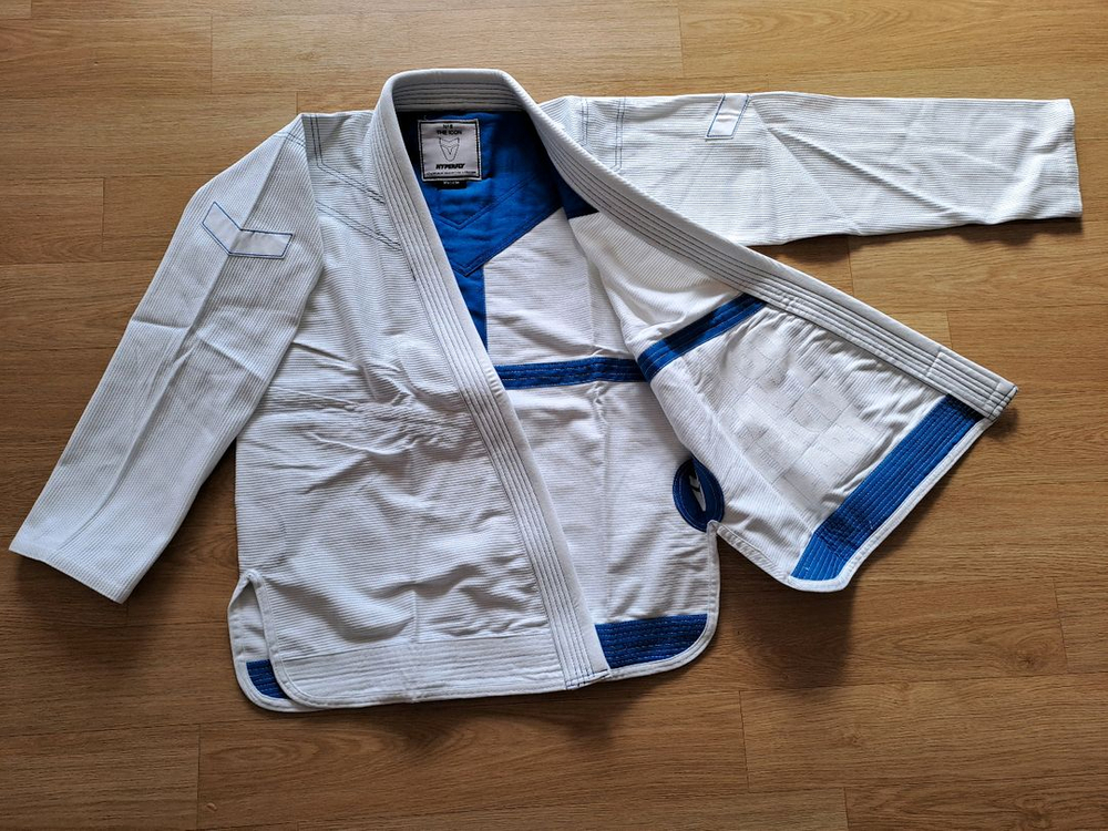 새상품) 하이퍼플라이 아이콘 화이트 주짓수 도복 이미지