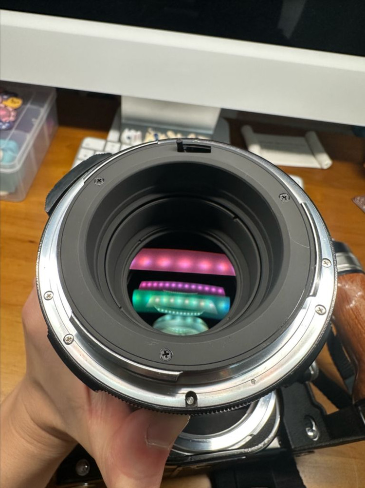 펜탁스 67 165mm 2.8 우드그립 이미지