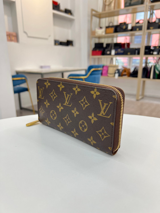 [중고명품 럭스올 울산점]루이비통 모노그램 지피 월릿 장지갑--1