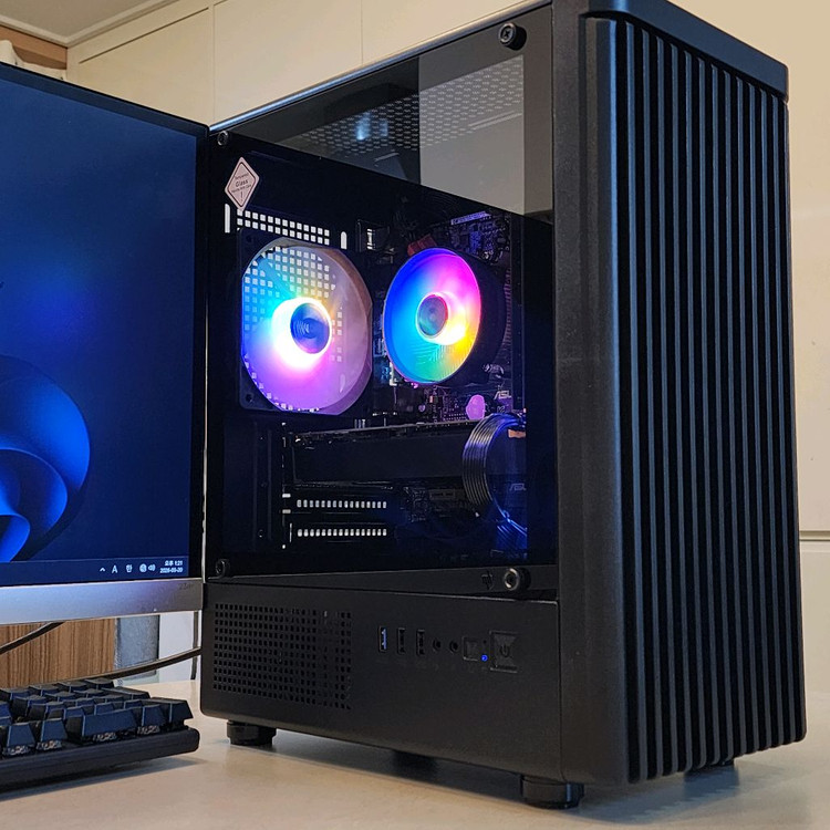 (A급)배그,롤 게이밍 GTX1060, 램16GB, SSD240GB 컴퓨터 본체 이미지