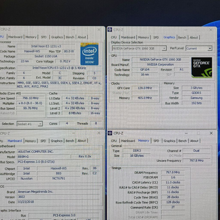 (A급)배그,롤 게이밍 GTX1060, 램16GB, SSD240GB 컴퓨터 본체 이미지