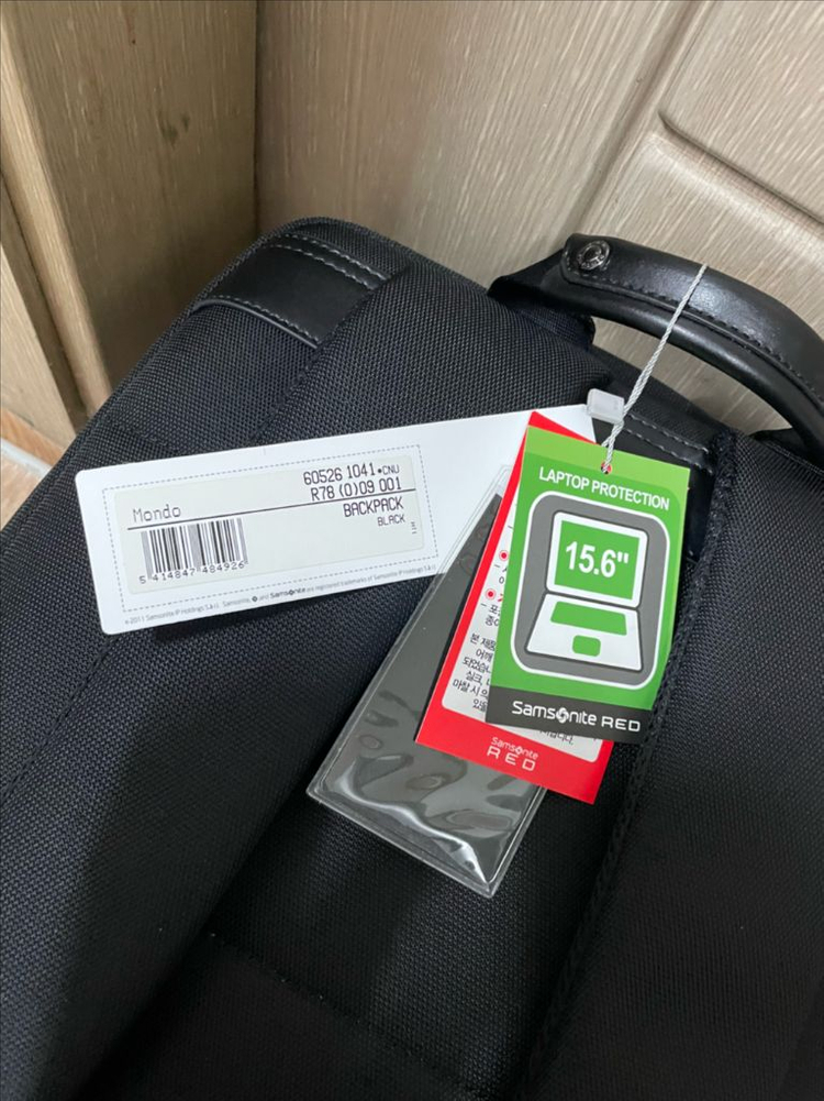 샘소나이트 레드 mondo 백팩 새상품 이미지