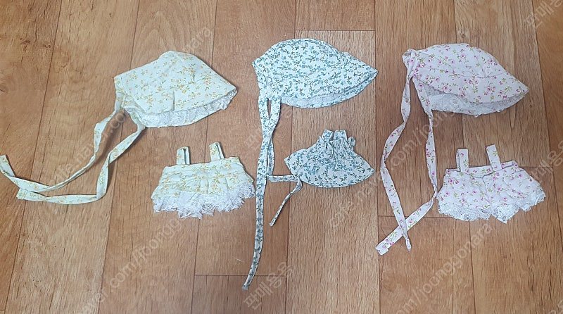 15cm 인형옷 원피스 모자 이미지