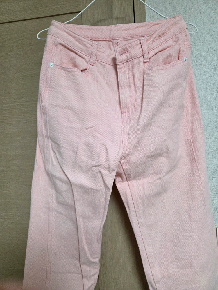 [나인(NAIN)] 일루전 스트레이트 면 데님 팬츠 (PT-5378)--1